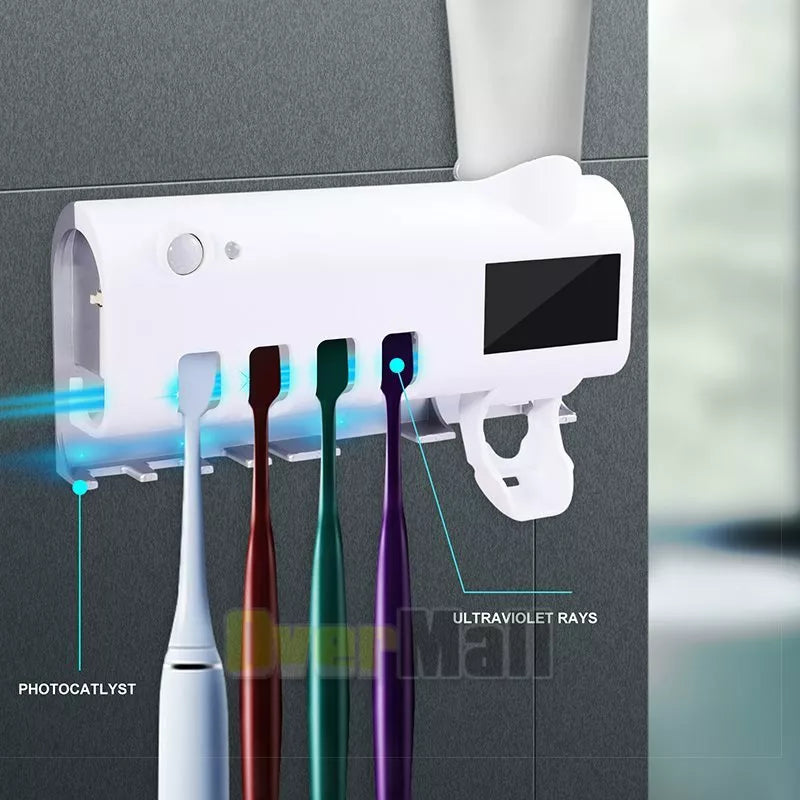 UV-Zahnbürstensterilisator Halter – Kompaktes hygienisches Zahnbürsten-UV-Gerät