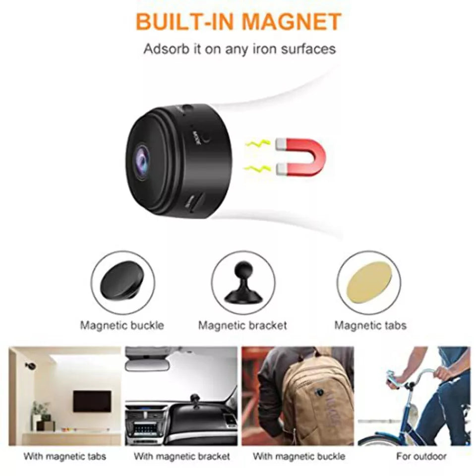 Mini WIFI Kamera mit Smartphone-App und Nachtsicht