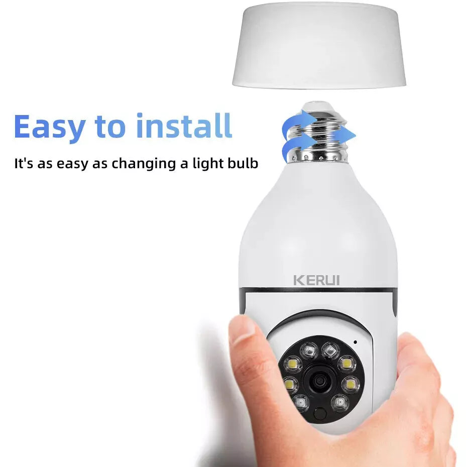 360° Smart Home LED Glühbirne Kamera