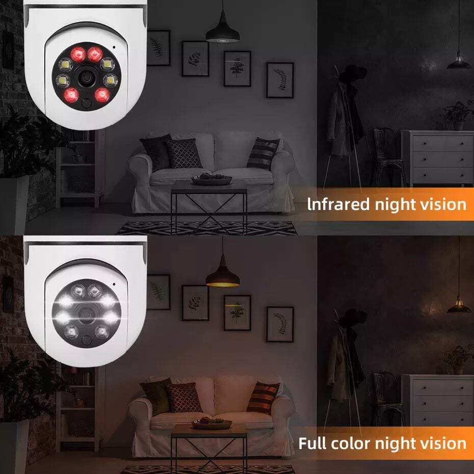 360° Smart Home LED Glühbirne Kamera
