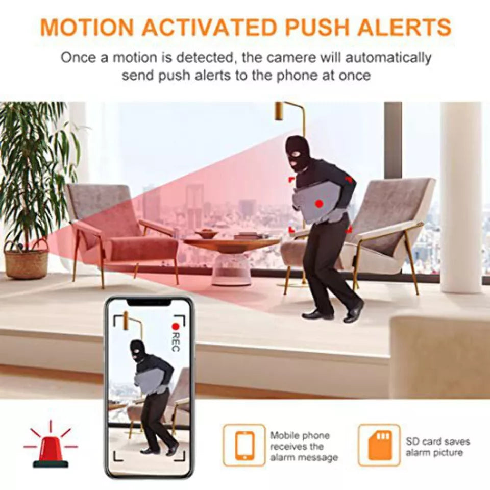 Mini WIFI Kamera mit Smartphone-App und Nachtsicht