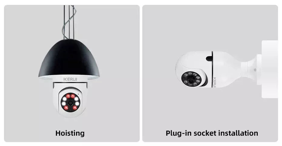 360° Smart Home LED Glühbirne Kamera