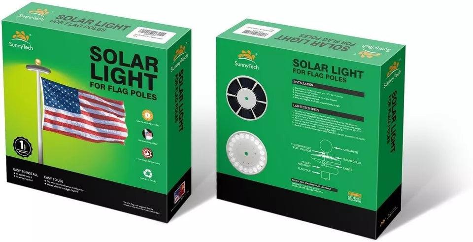 Solar Top Disk Flag Licht