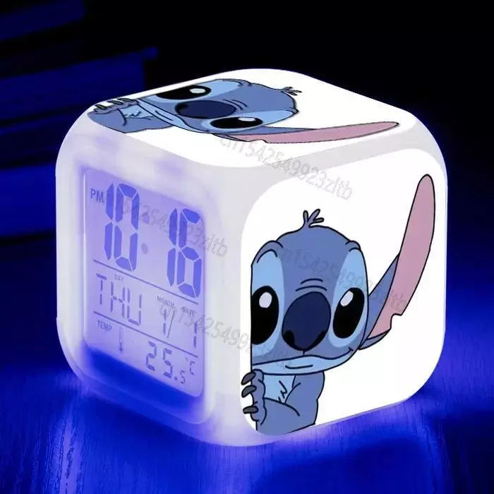 Disney Stitch LED-Alarmuhr