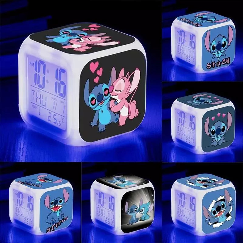 Disney Stitch LED-Alarmuhr