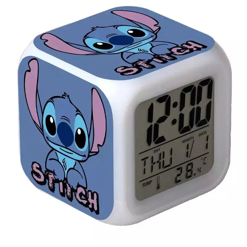Disney Stitch LED-Alarmuhr