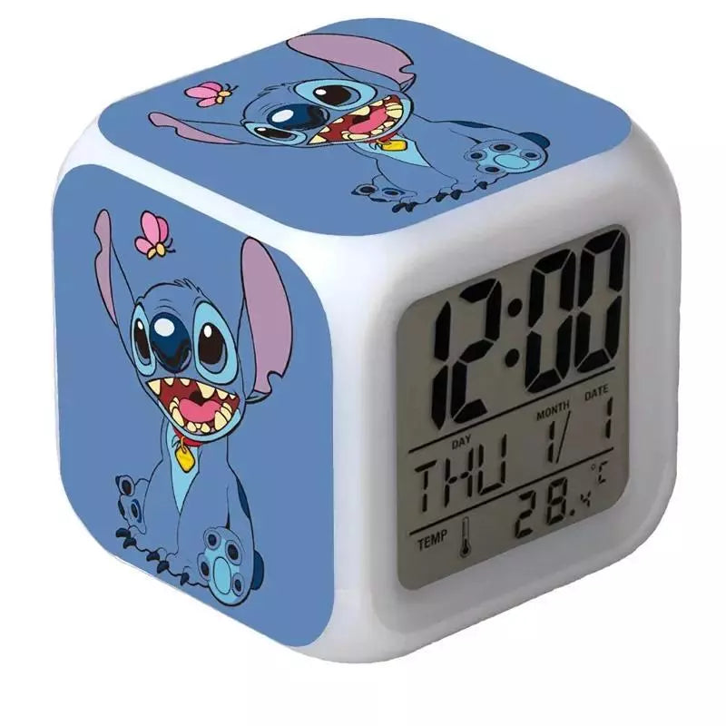 Disney Stitch LED-Alarmuhr