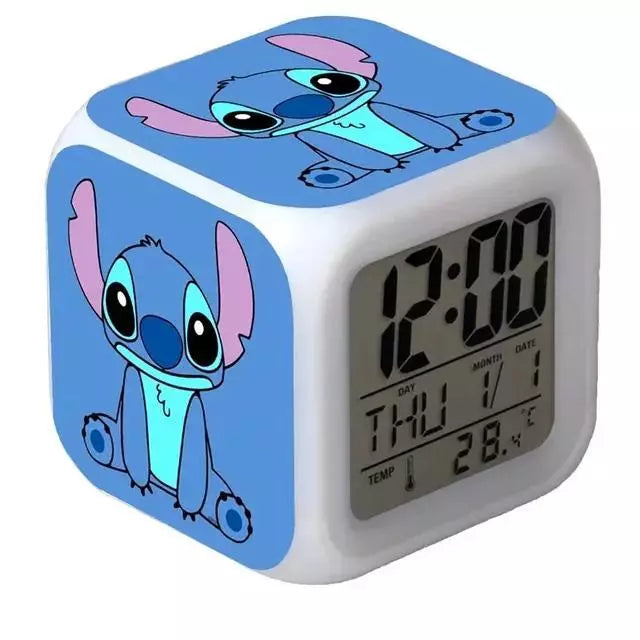 Disney Stitch LED-Alarmuhr