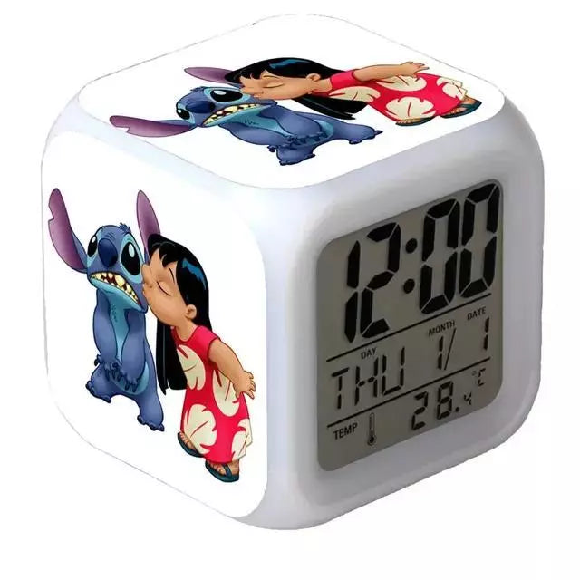 Disney Stitch LED-Alarmuhr