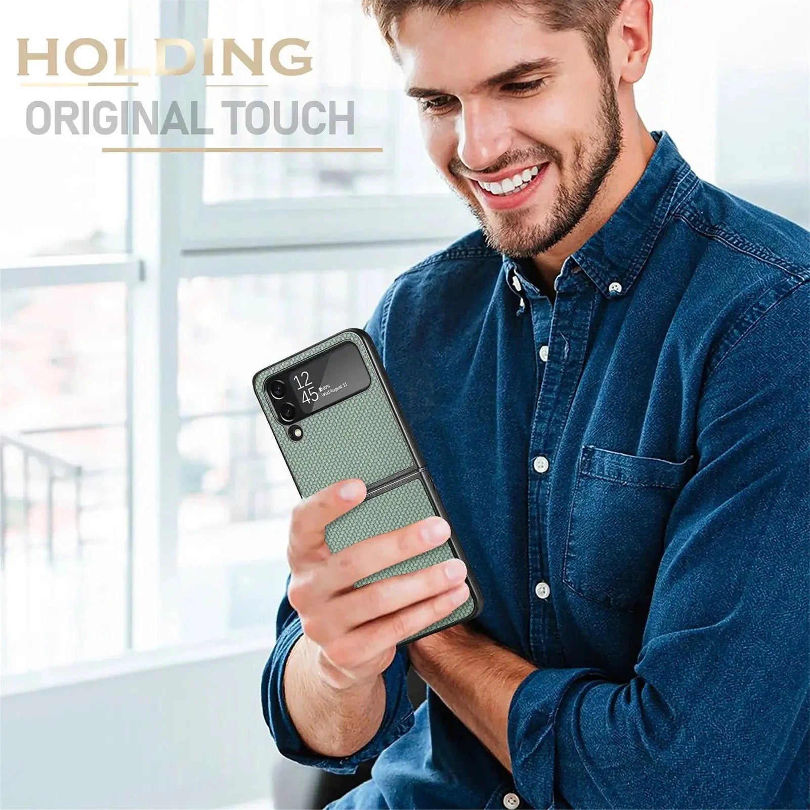Samsung Z Flip Carbonfaserhülle
