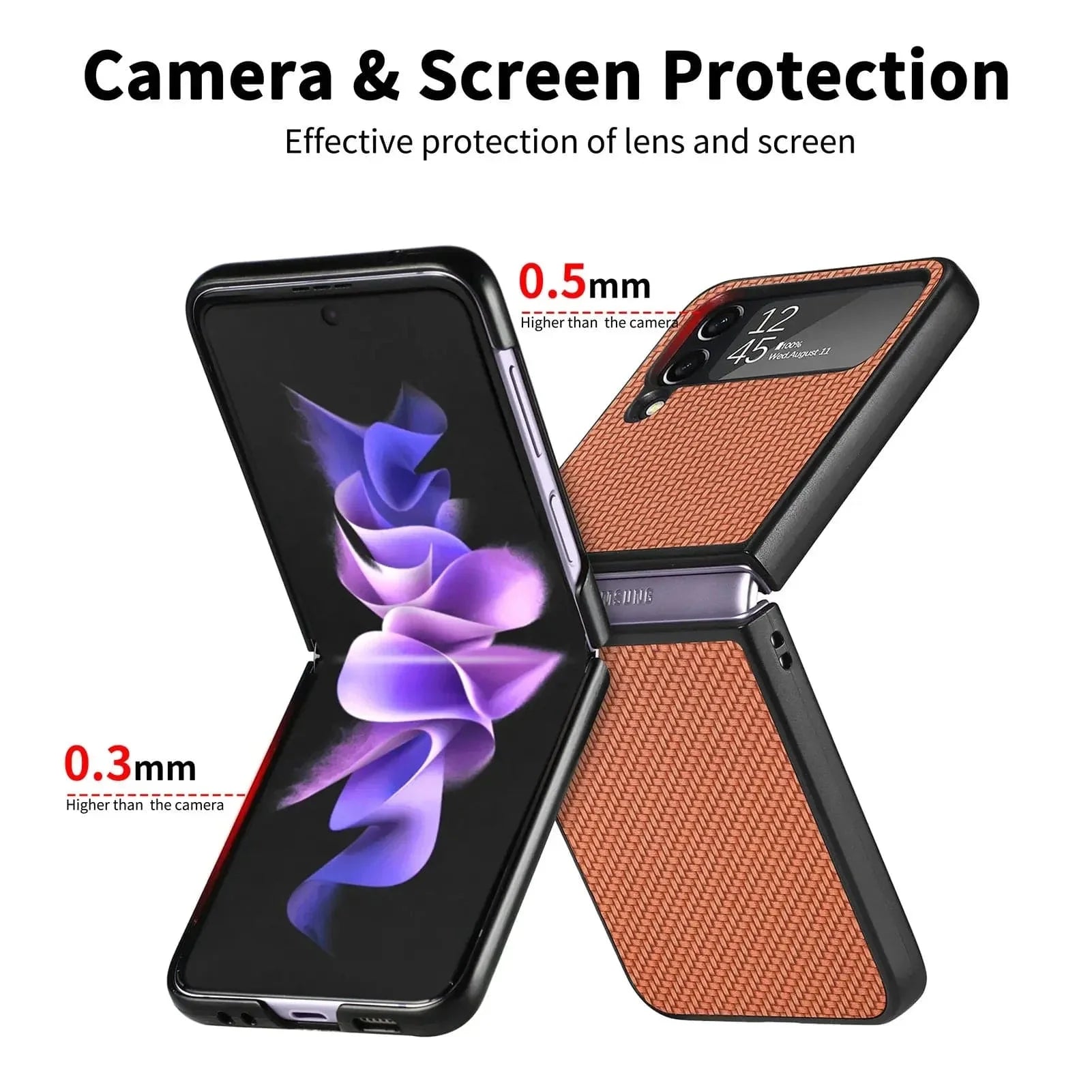 Samsung Z Flip Carbonfaserhülle