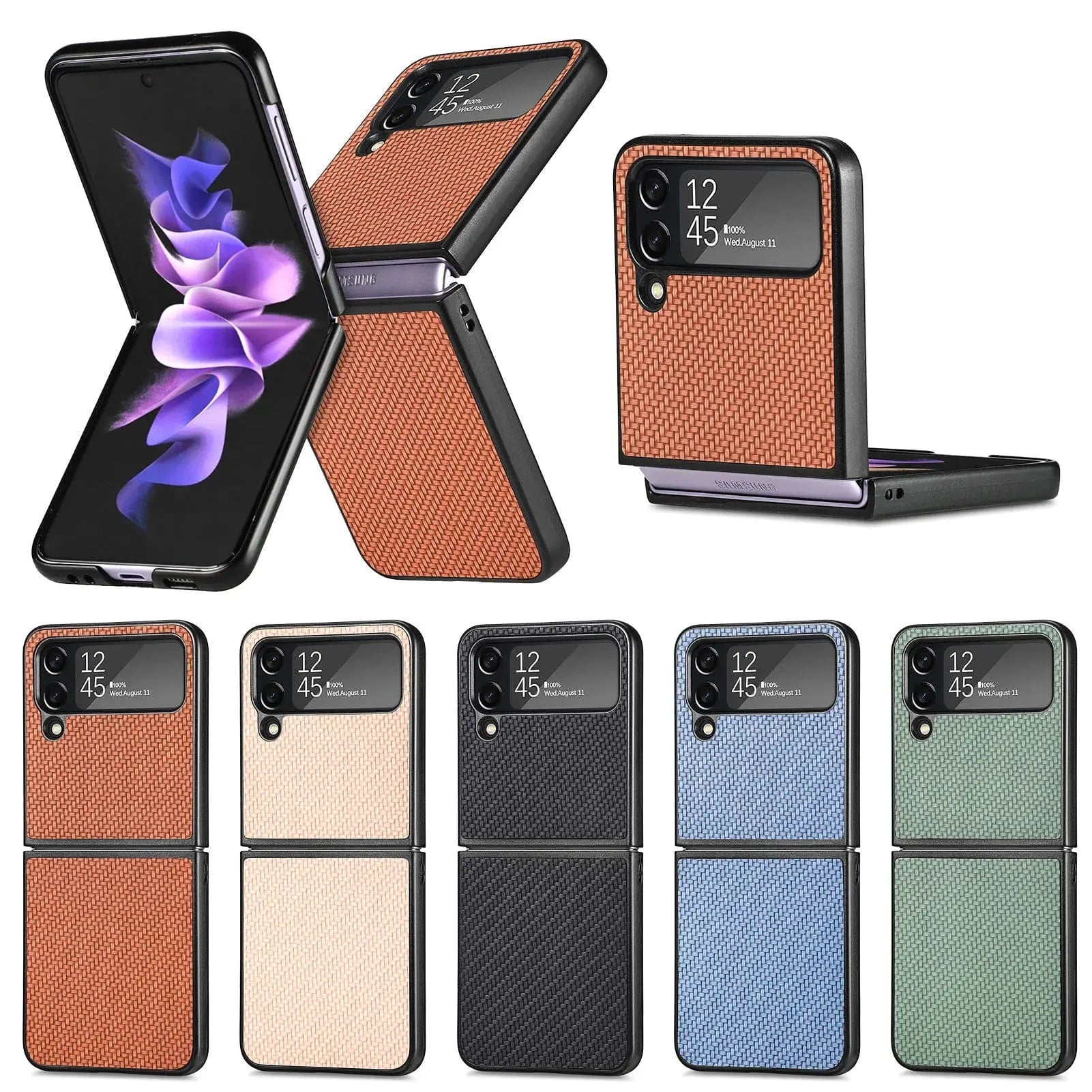 Samsung Z Flip Carbonfaserhülle