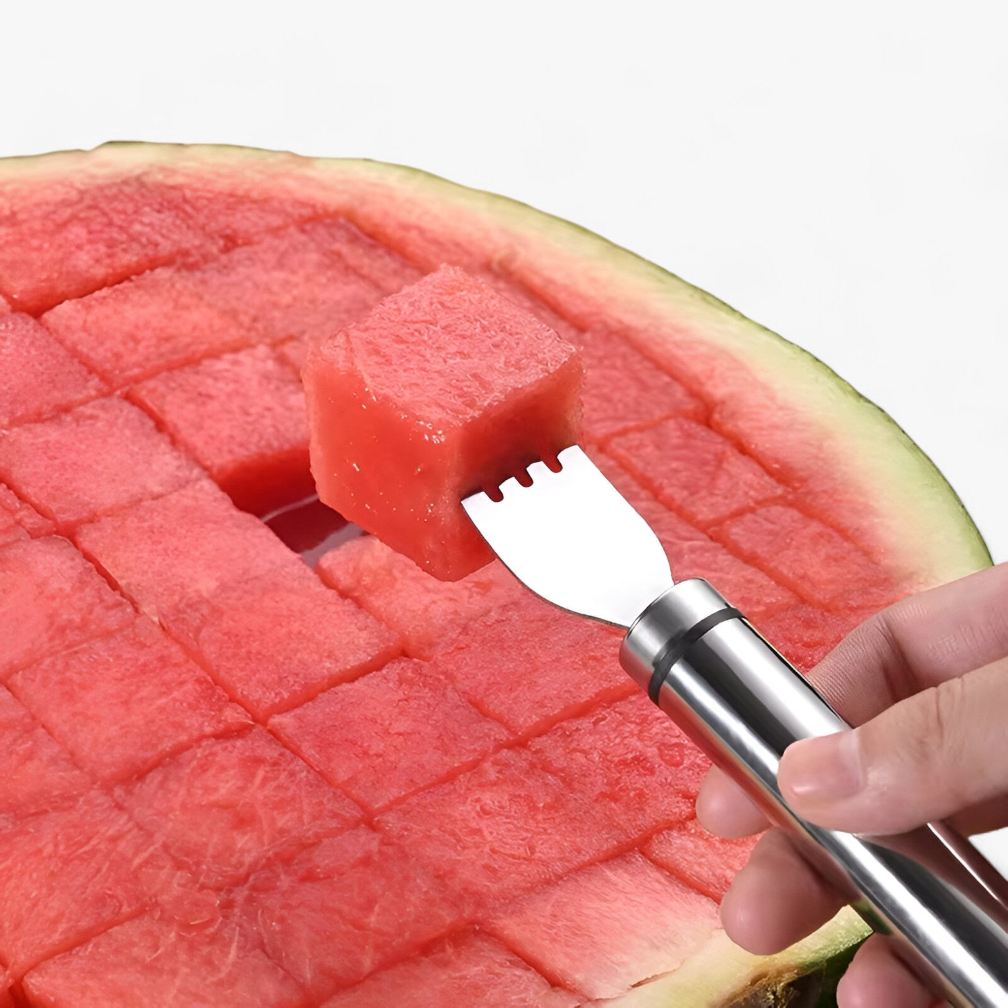 MelonMaster Edelstahl-Wassermelonen-Schneider – Präzises Küchenwerkzeug
