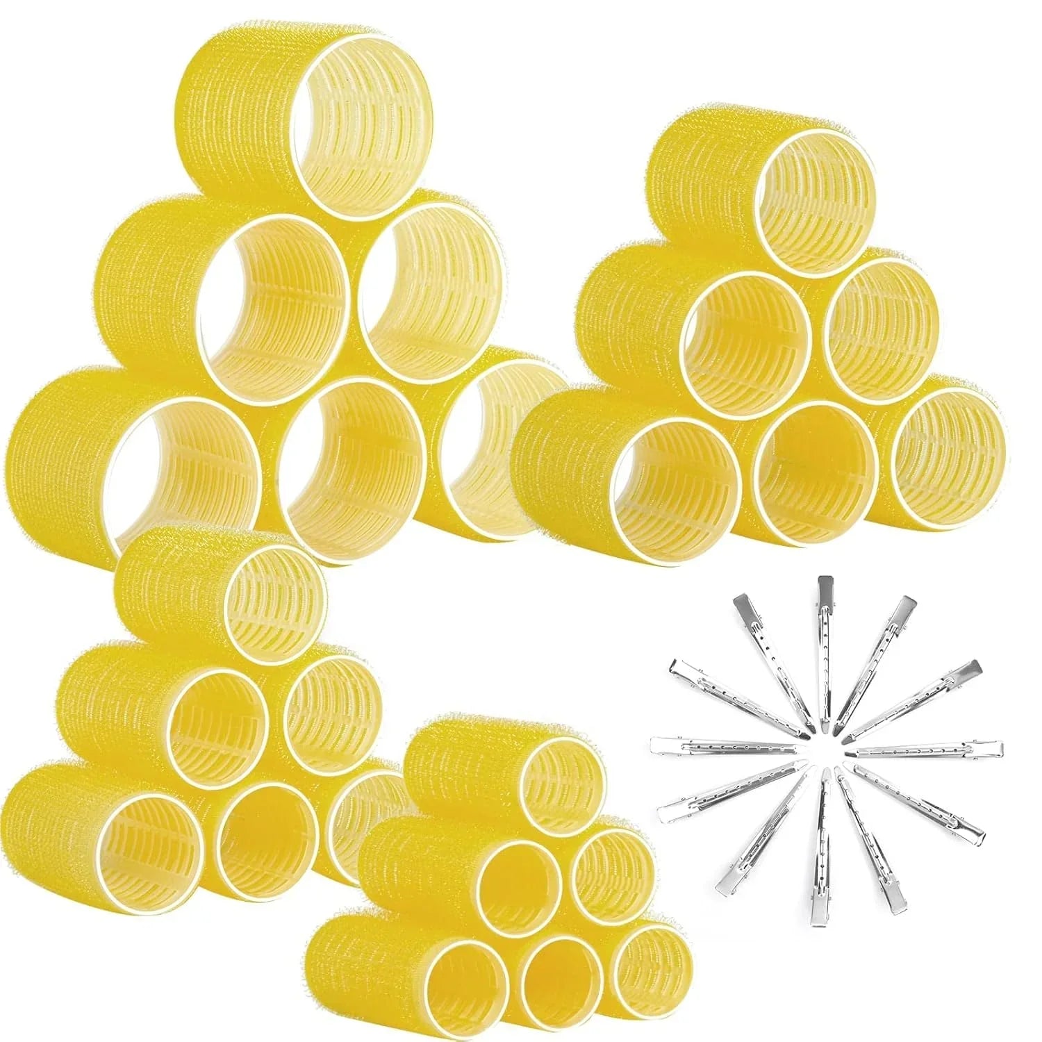 Selbstklebende Haarwickler - Voluminöse und Langanhaltende Locken