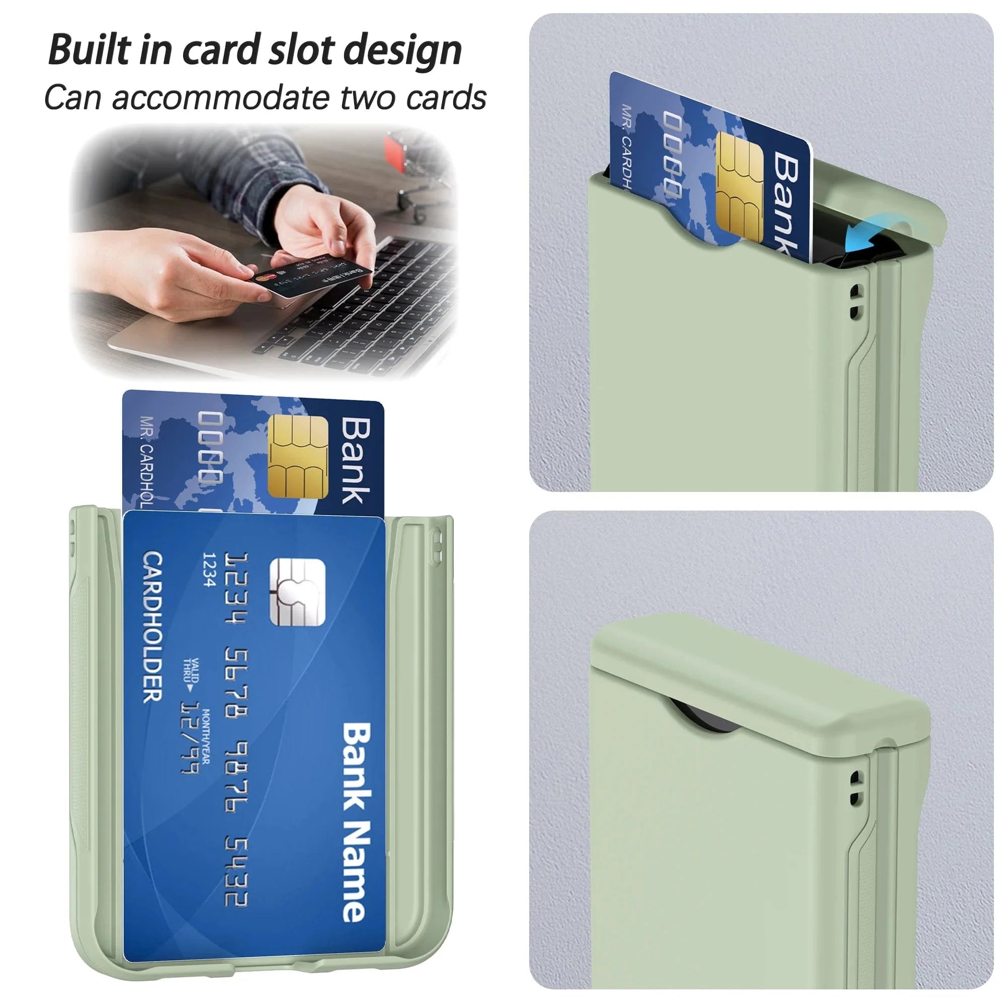 Shockproof Samsung Z Flip Kartenhalter Hülle