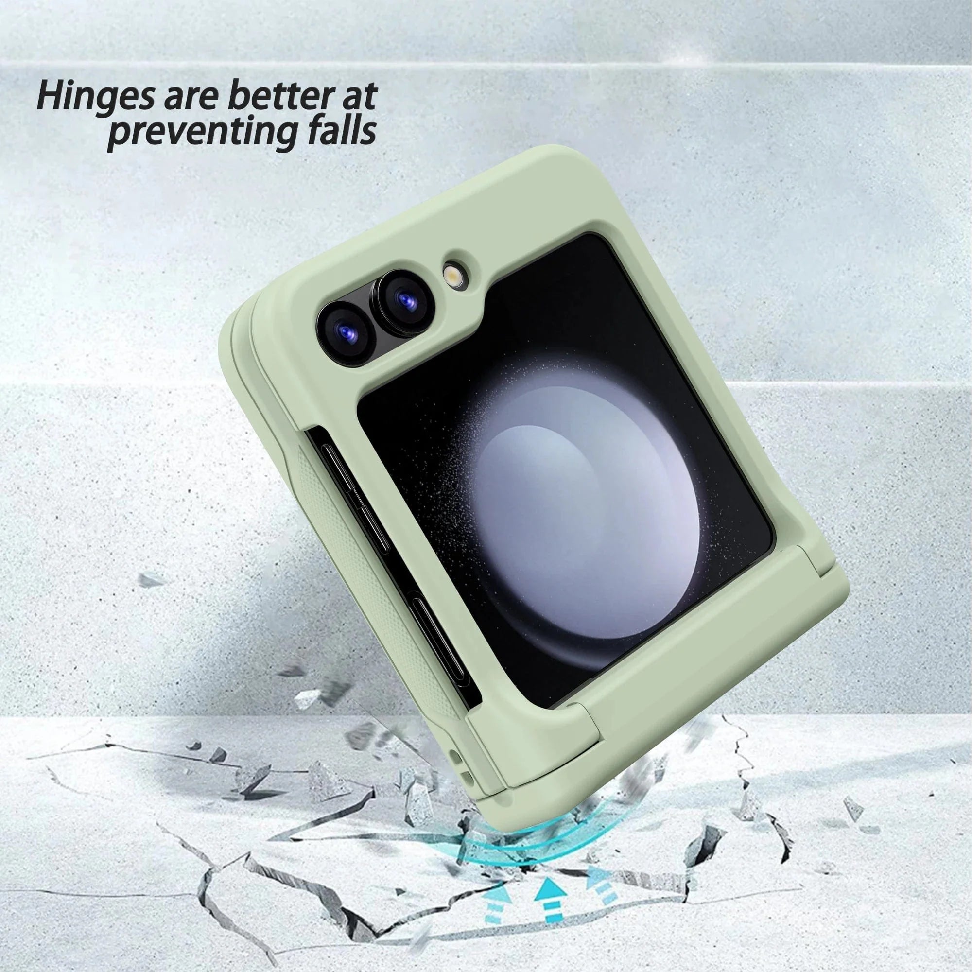 Shockproof Samsung Z Flip Kartenhalter Hülle