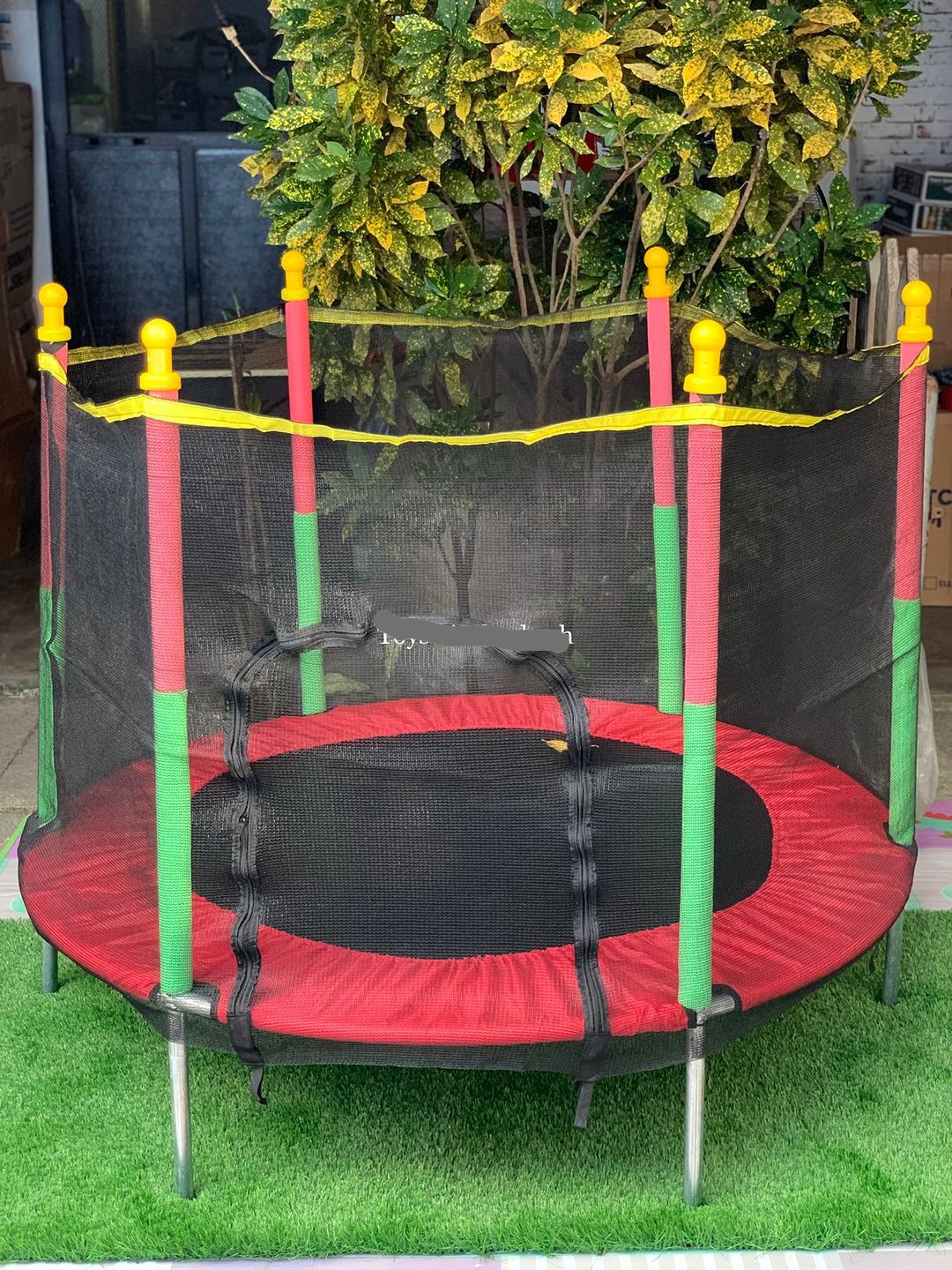 Kindertrampolin mit Sicherheitsnetz – Jumpie KidsTramp