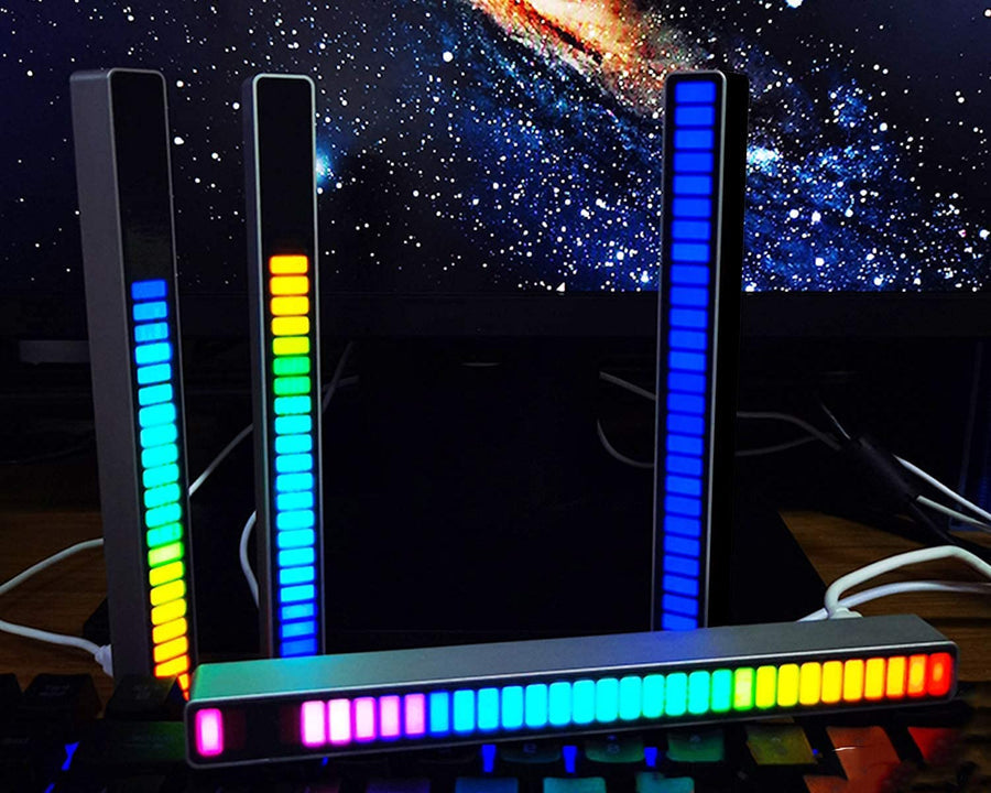 Smart Sound-Activated RGB Lichtleiste | Musik-Sync LED Ambientebeleuchtung