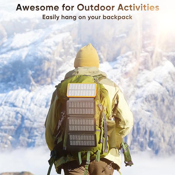 Solar-Powerbank - Schnelles Laden | Outdoor