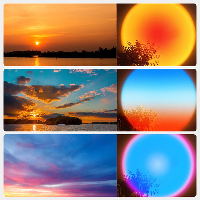 Sonnenuntergang/ Morgen Projektion Deckenstrahler