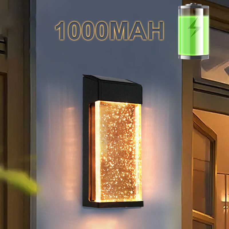 Stilvolle wasserdichte Solar-Wandlampe