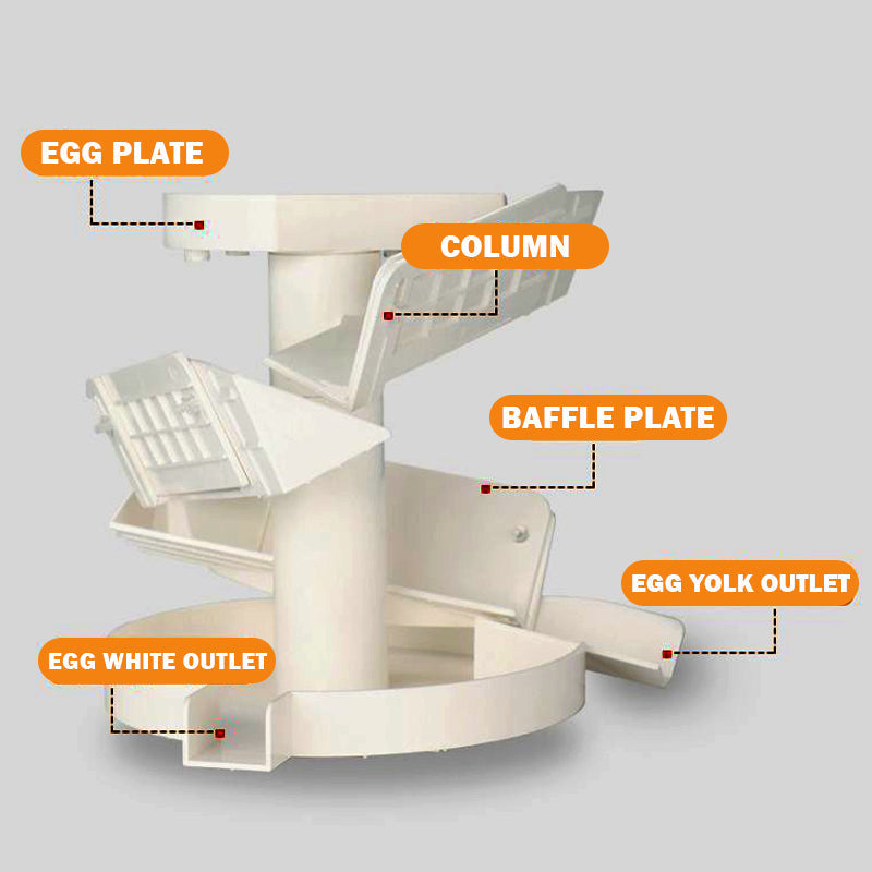 Kommerzieller Eigelb-Trennmaschine (3-Schicht)