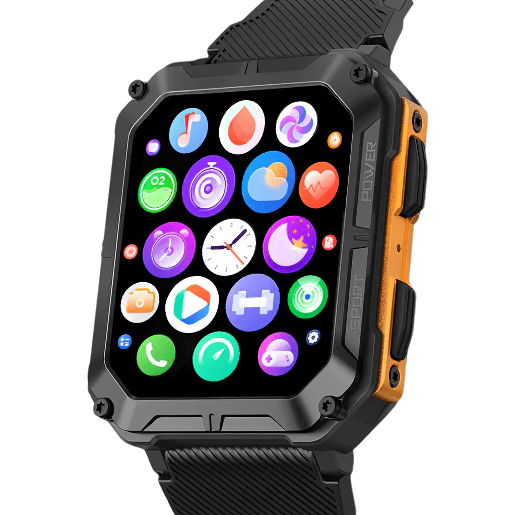 Zelara - Wasserdichte Smartwatch mit Herzfrequenzmessung und langer Akkulaufzeit