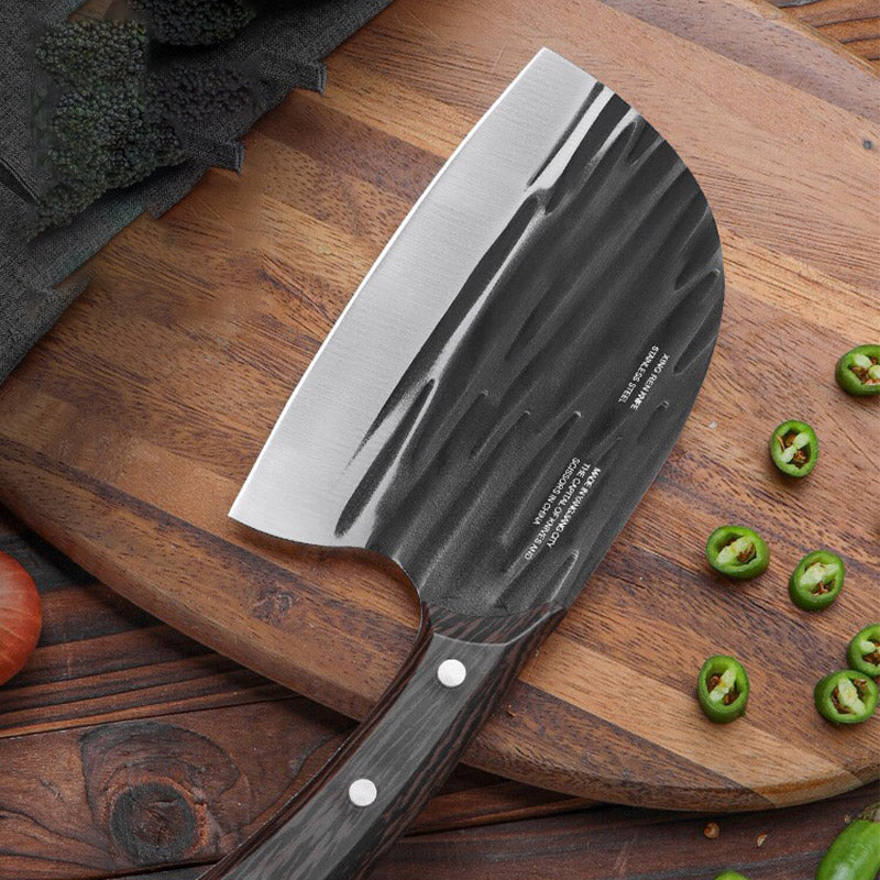Edelstahl Küchenmesser mit ergonomischem Griff