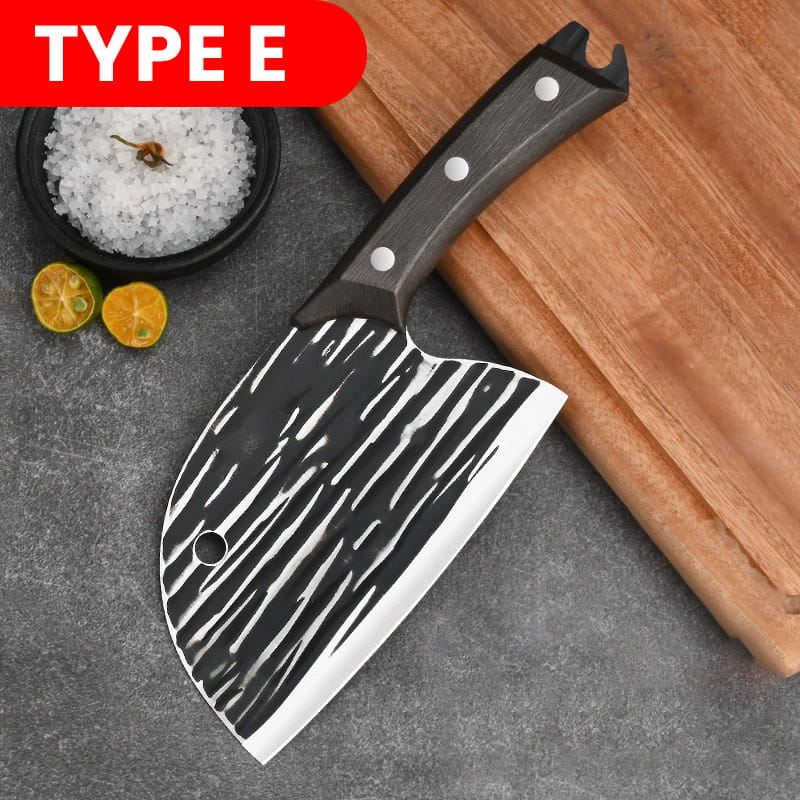 Edelstahl Küchenmesser mit ergonomischem Griff