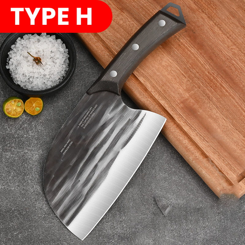 Edelstahl Küchenmesser mit ergonomischem Griff