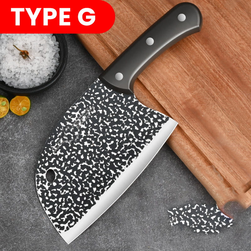 Edelstahl Küchenmesser mit ergonomischem Griff