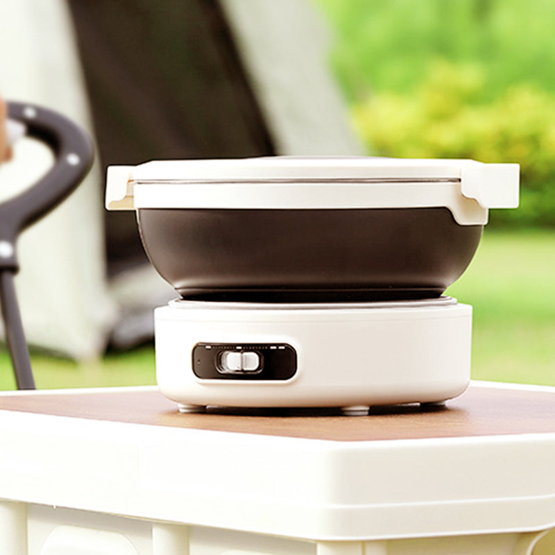 1.2L tragbarer faltbarer elektrischer Topf mit Überhitzungsschutz(Kostenloser Versand)