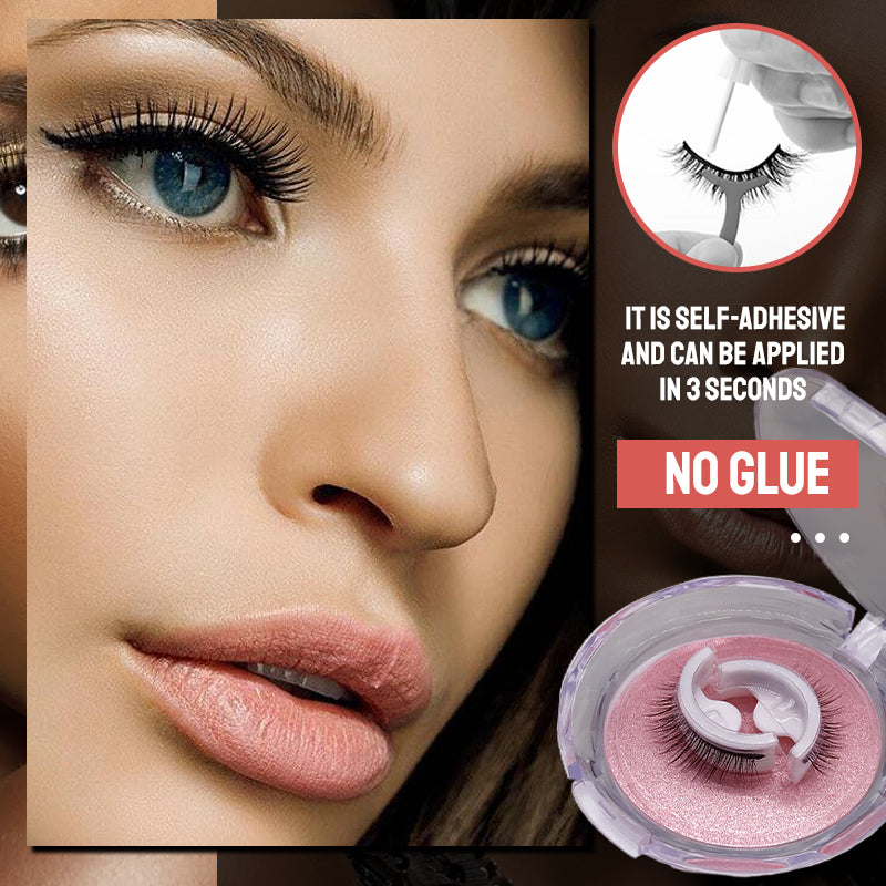 Wasserdichte und wiederverwendbare selbstklebende Wimpern