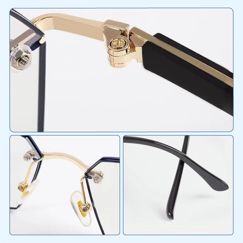 2-in-1 photochrome Blaulicht filternde Lesebrille