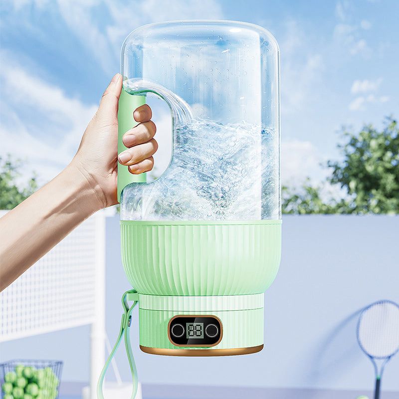 Bestseller im Spätsommer - Kostenloser Versand ❄️ Multifunktionaler tragbarer Saftbecher mit digitalem Display