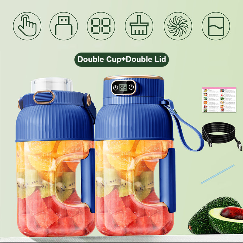 Bestseller im Spätsommer - Kostenloser Versand ❄️ Multifunktionaler tragbarer Saftbecher mit digitalem Display