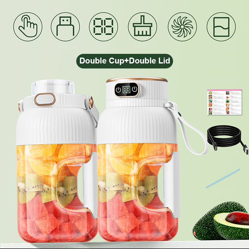 Bestseller im Spätsommer - Kostenloser Versand ❄️ Multifunktionaler tragbarer Saftbecher mit digitalem Display
