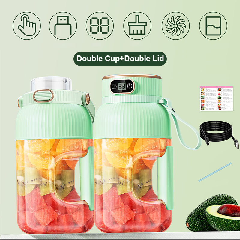 Bestseller im Spätsommer - Kostenloser Versand ❄️ Multifunktionaler tragbarer Saftbecher mit digitalem Display
