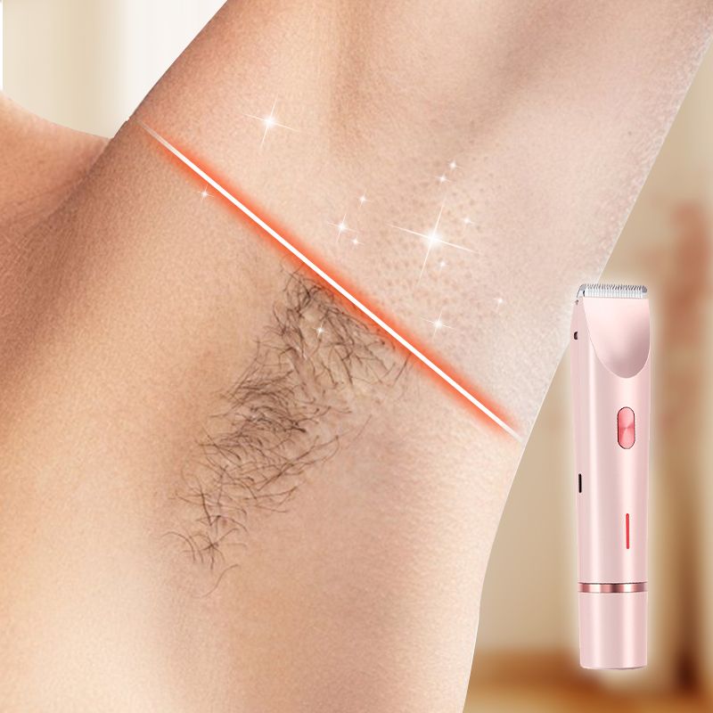 IPX7 wasserdichter Dual-Head-Rasierer für Frauen