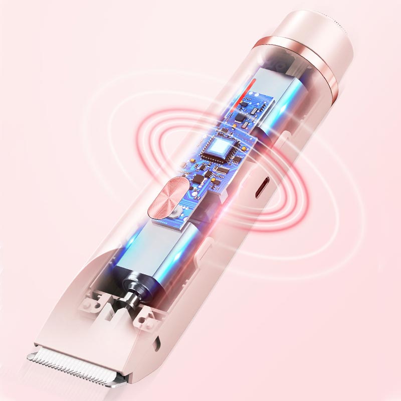 IPX7 Wasserdichter 2-in-1 Frauenrasierer mit dualen Klingen