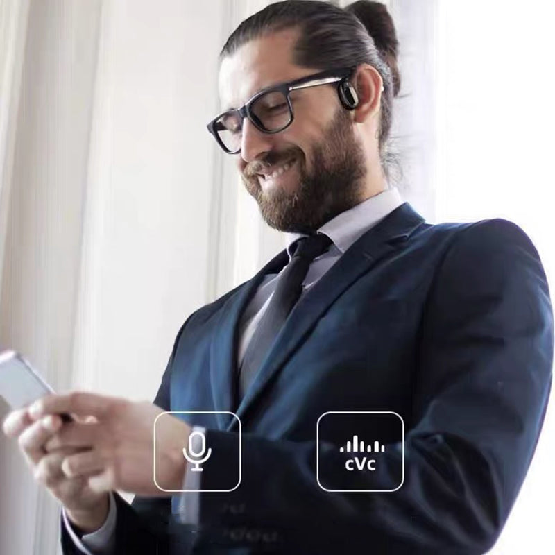 Sportliche Bluetooth-Ohrhörer mit umgehängtem Ohr