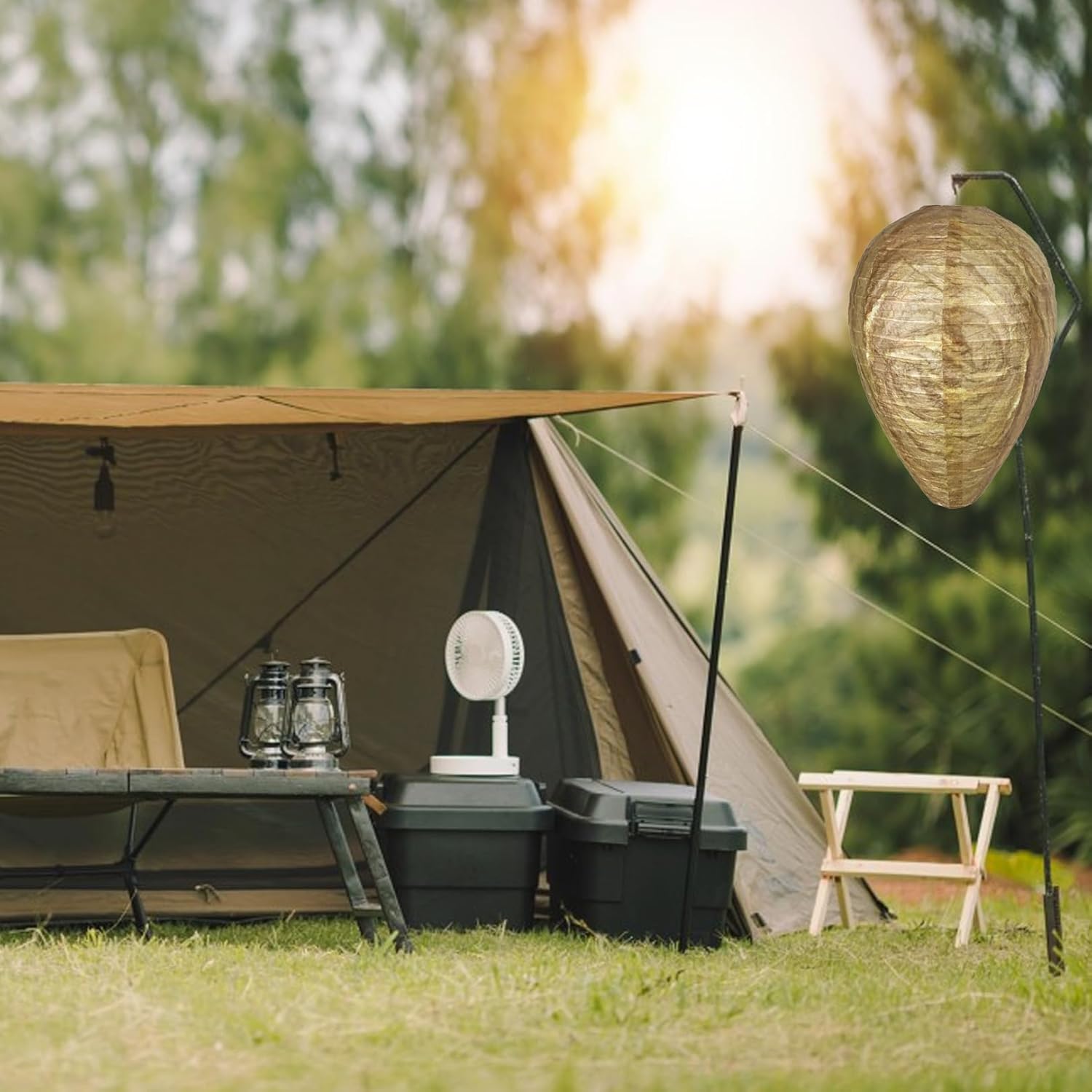 Wespennest Abwehr Lampe – Effektiver Schutz | Stilvolle Beleuchtung