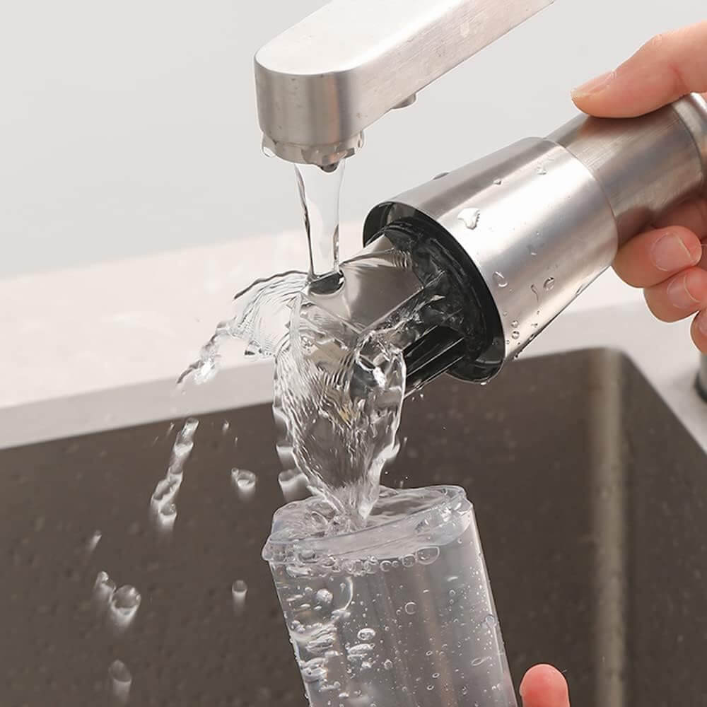 Manueller Edelstahl-Gemüseschneider - ChefChop Pro – Effizient und Stilvoll