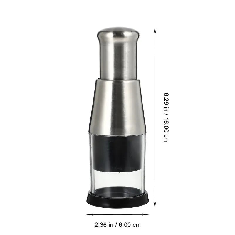 Manueller Edelstahl-Gemüseschneider - ChefChop Pro – Effizient und Stilvoll