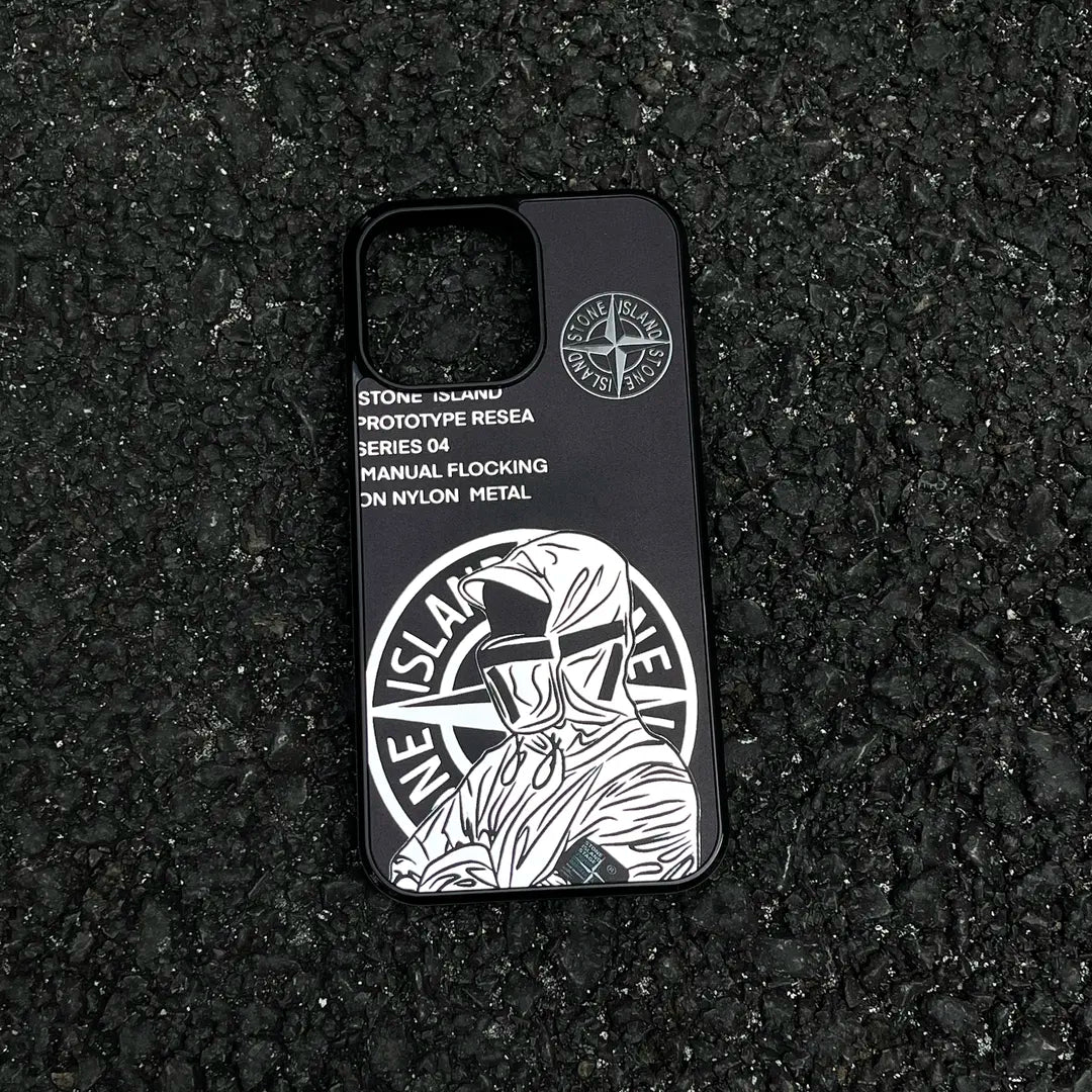 Elektroplattiertes Silber iPhone-Hülle