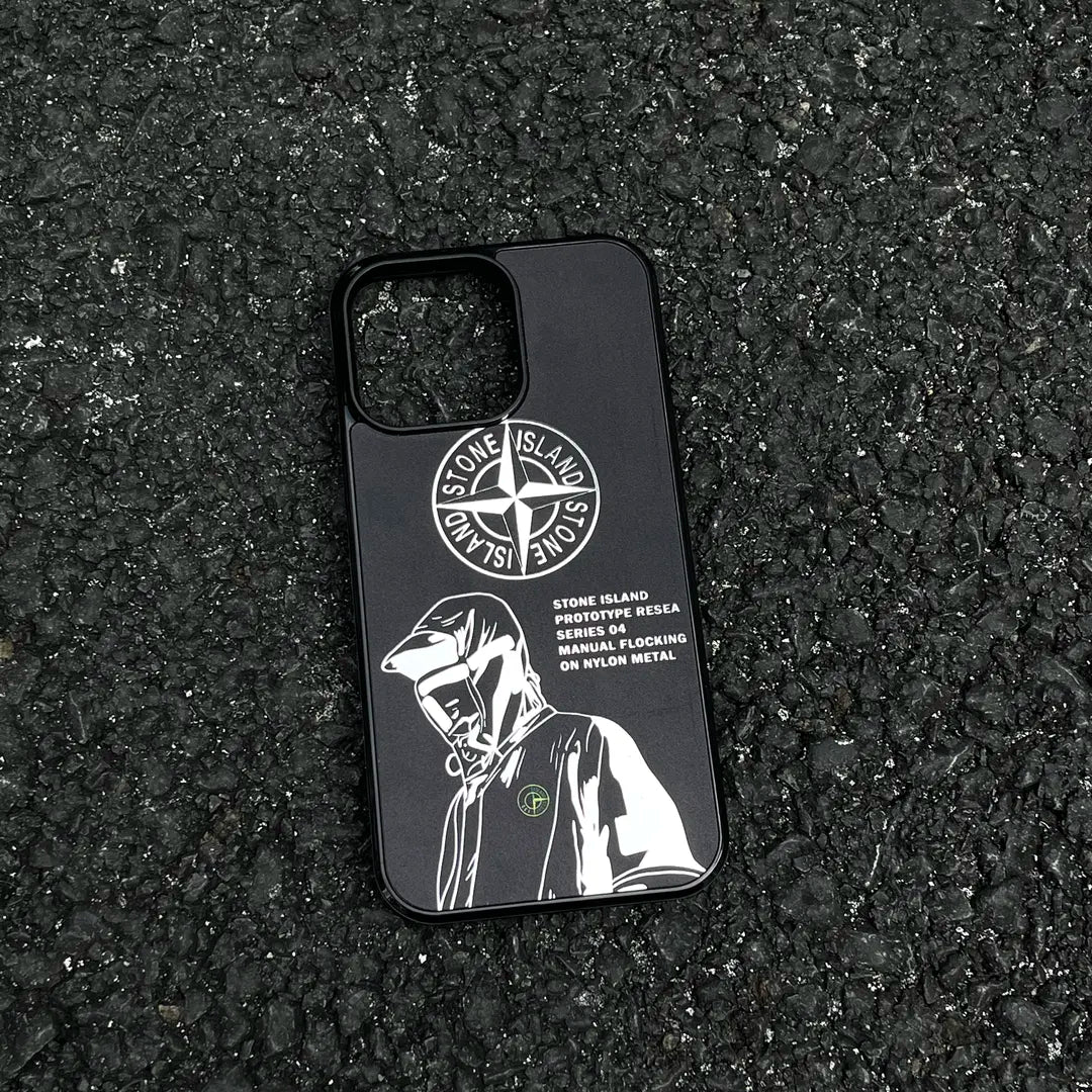 Elektroplattiertes Silber iPhone-Hülle