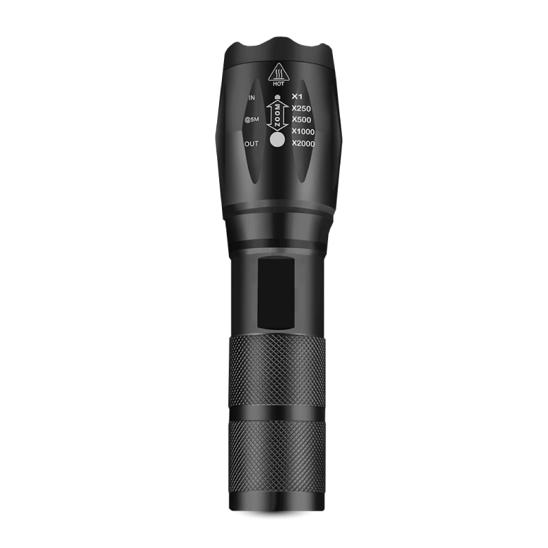 Taktische Taschenlampe für Helligkeit & Sicherheit