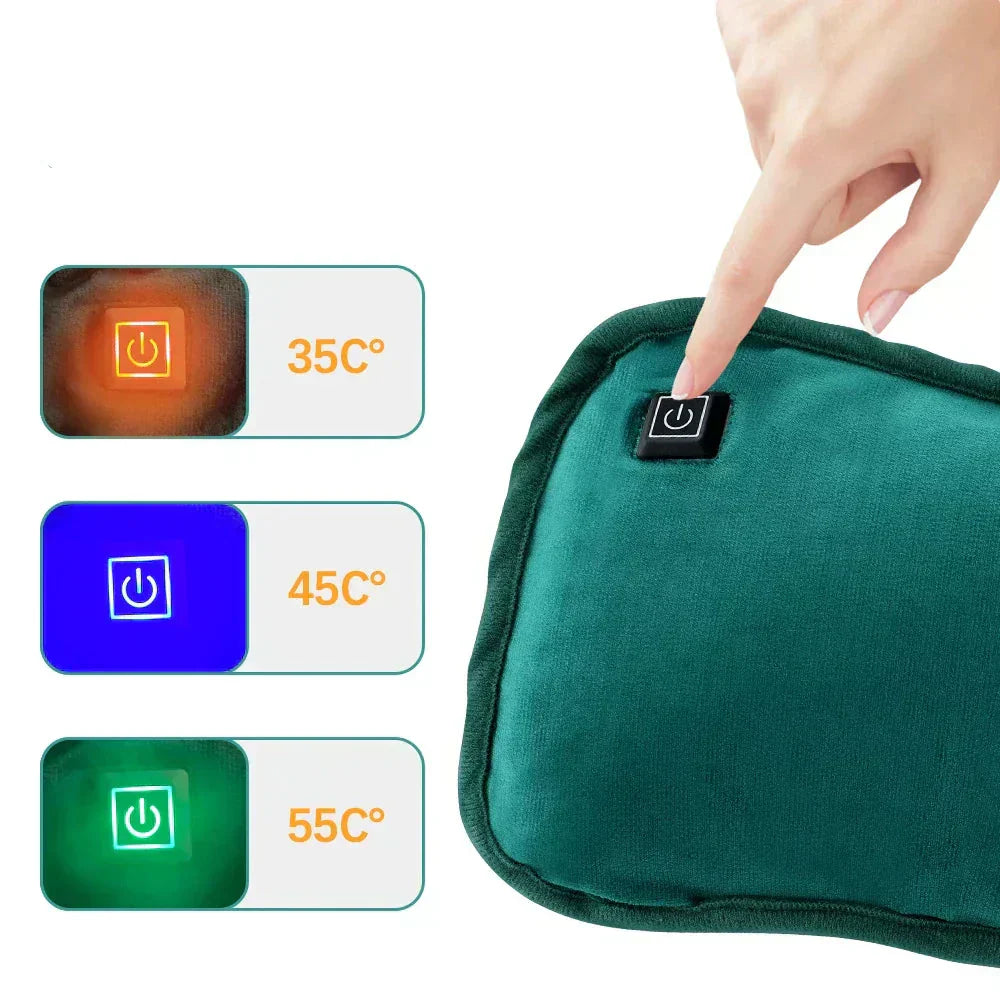Tragbares Heizkissen - Wiederaufladbar mit USB & Weich