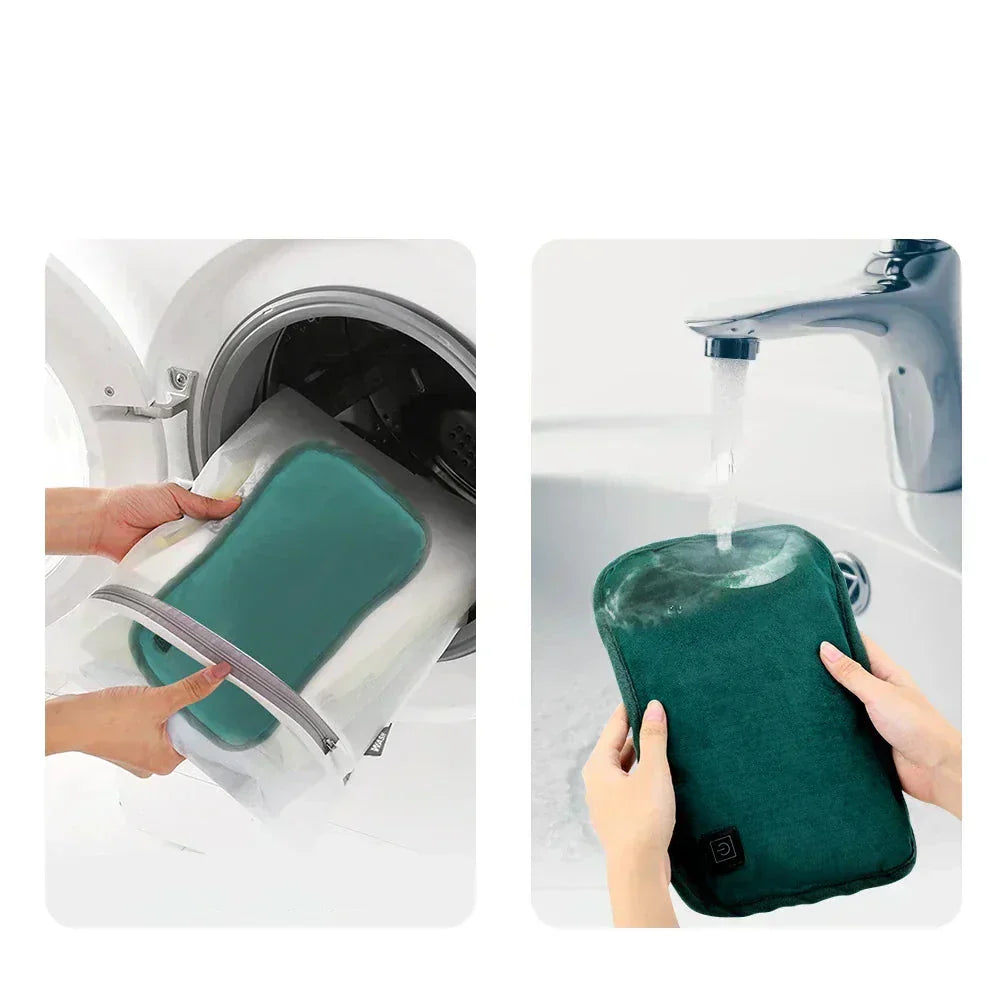 Tragbares Heizkissen - Wiederaufladbar mit USB & Weich