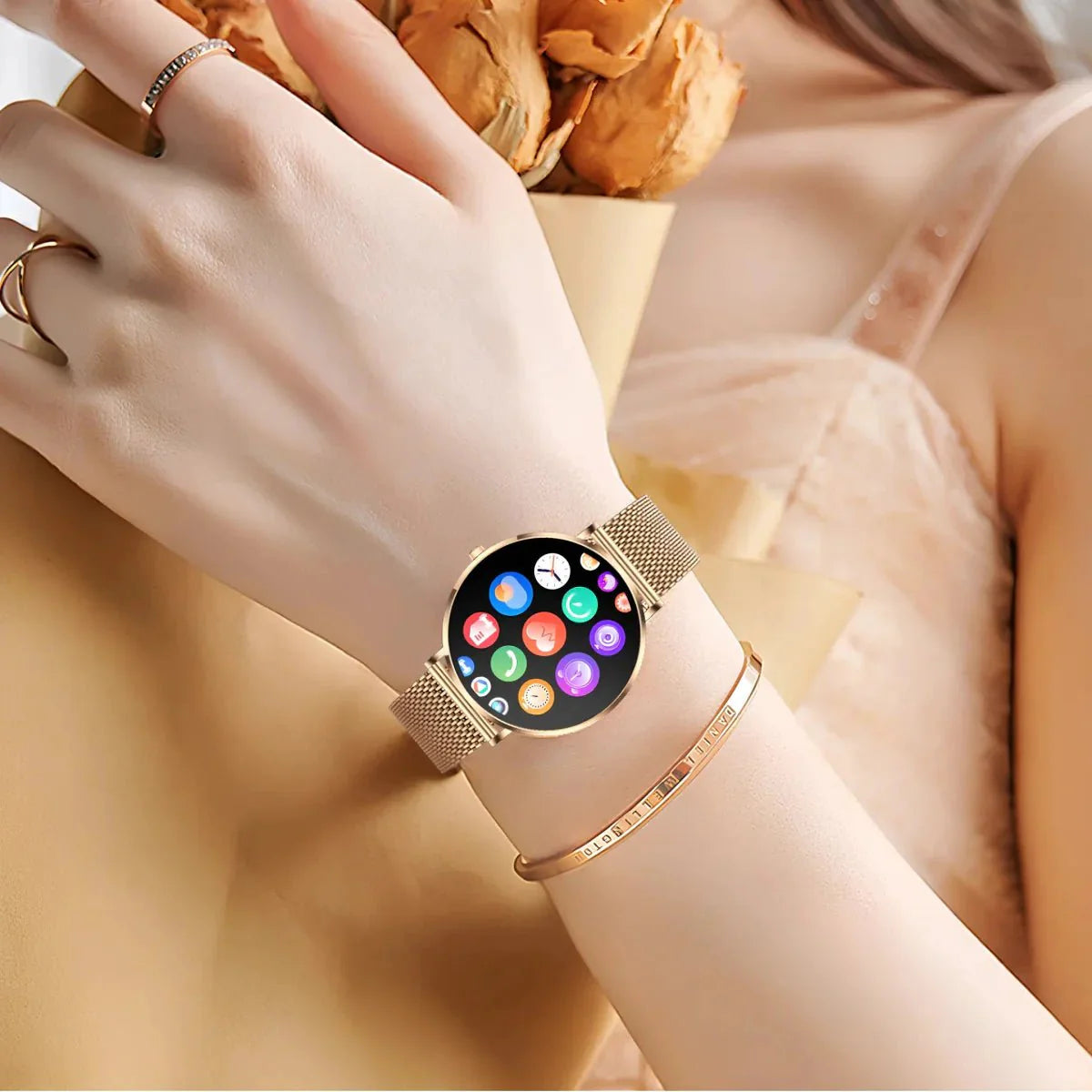 Zelara Pro Elegance Plus Damen Smartwatch